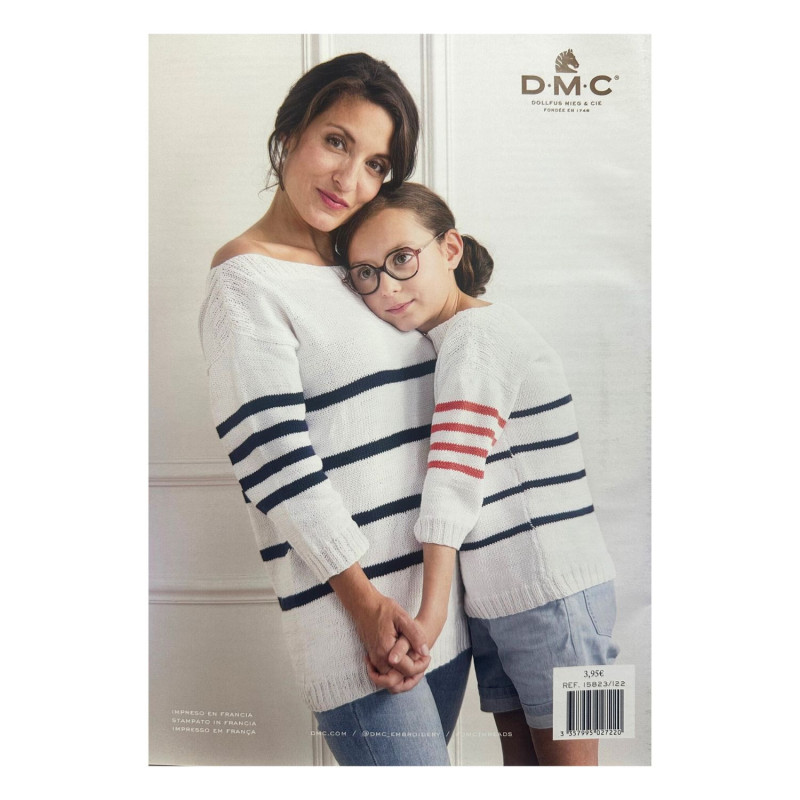 Revista DMC Natura Just Cotton. 4 Proyectos. Mami y Yo