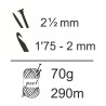 Hilo Perlé Nº 5 70gr | Algodón para Crochet y Bordado